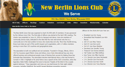 Desktop Screenshot of new-berlin-lions.org