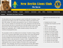 Tablet Screenshot of new-berlin-lions.org